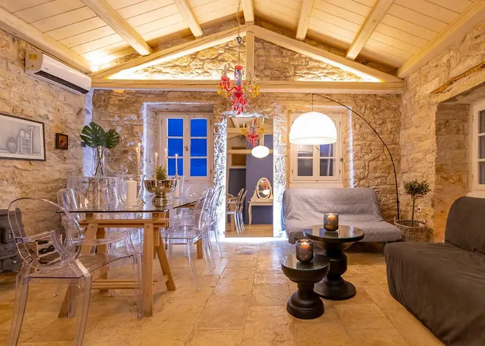 Entire Filitsa\'S Stonehouse In Paxos With Pool