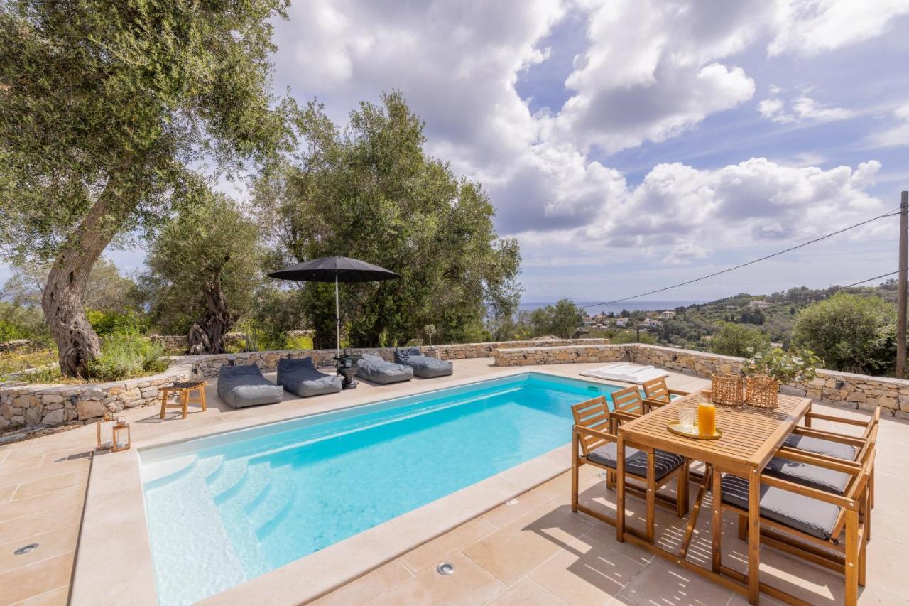 בית נופש Entire Filitsa's Stonehouse In Paxos With Pool
